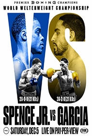 PPV Boxing: Spence Jr. vs Garcia